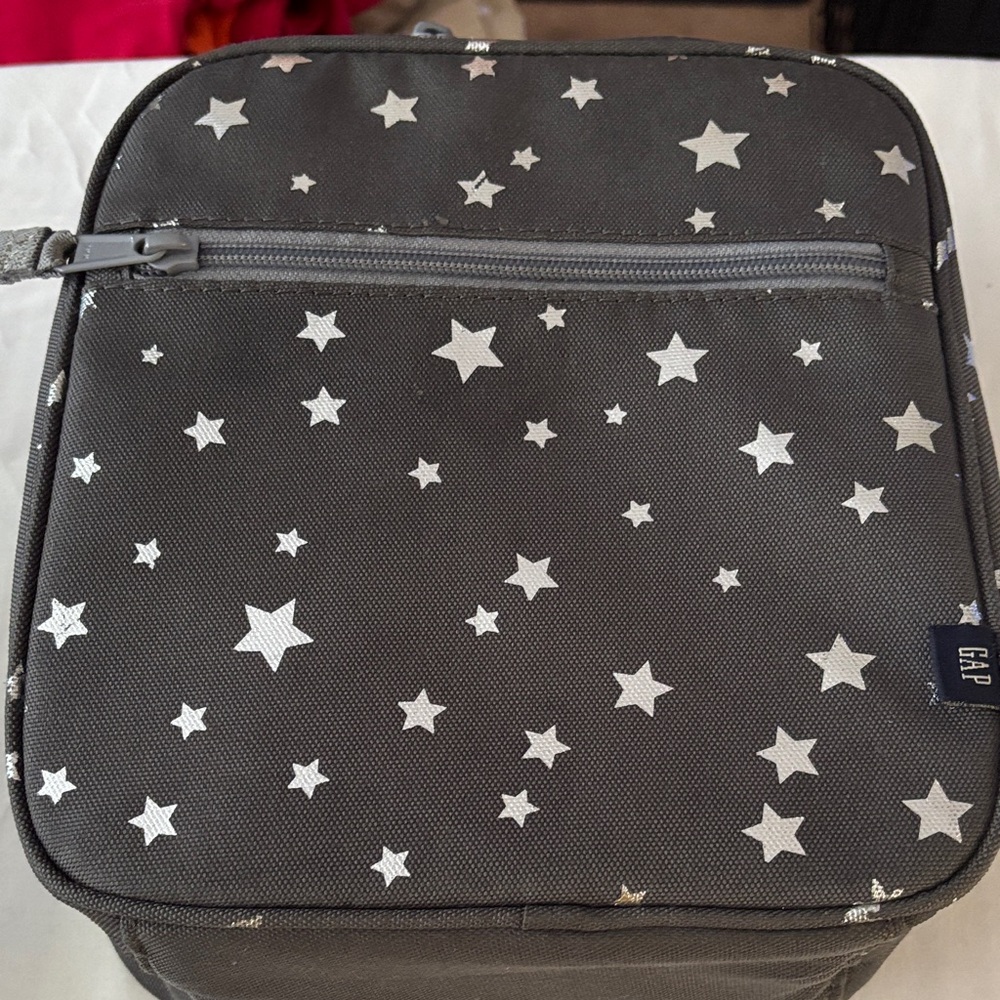 GAP Gray Bag with White Star Design